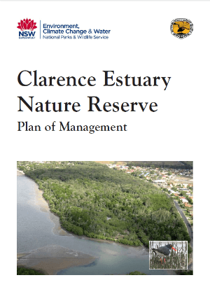 Clarence Estuary Nature Reserve Plan of Management cover
