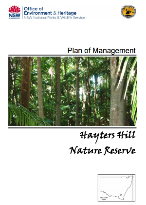 Hayters Hill Nature Reserve Plan of Management