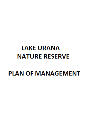 Lake Urana Nature Reserve Plan of Management