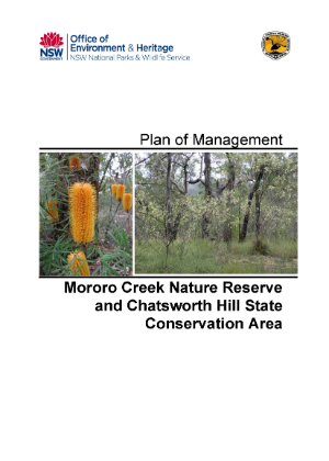 Mororo Creek Nature Reserve and Chatsworth Hill State Conservation Area Plan of Management