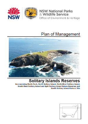 Solitary Islands Reserves Plan of Management cover