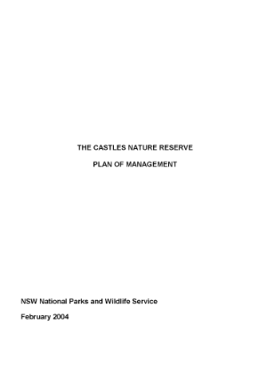 The Castles Nature Reserve Plan of Management