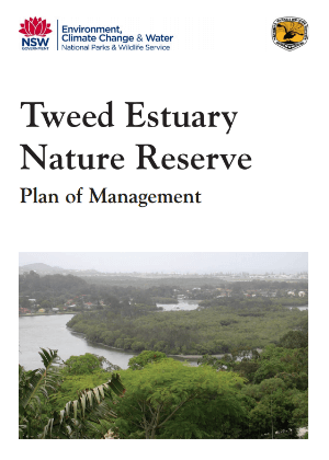 Tweed Estuary Nature Reserve Plan of Management cover