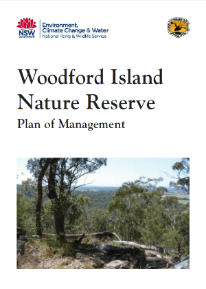 Woodford Island Nature Reserve Plan of Management cover