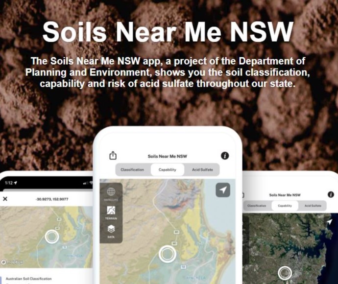 Soils Near Me NSW app