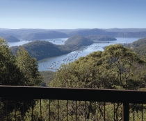 View from lookout at Mougamarra Nature Reserve