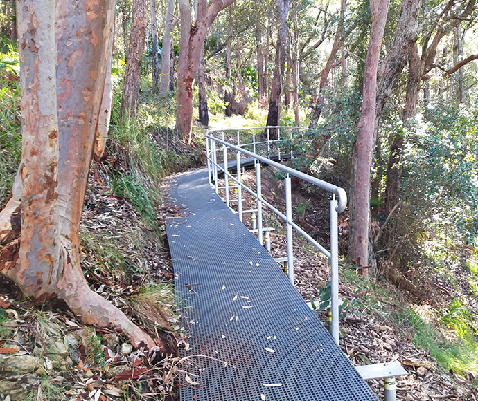 Completed upgrades along the Royal Coast Track