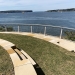 The completed Belvedere lookout area at Georges Head. 