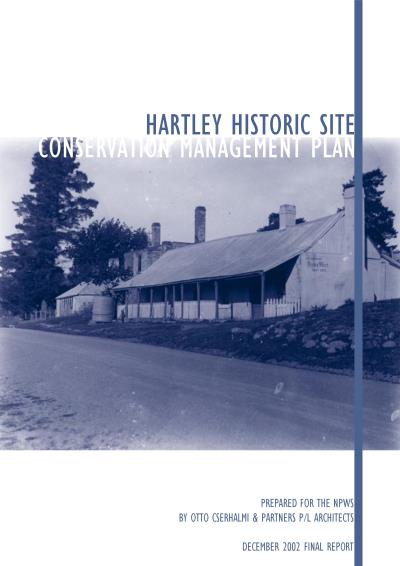 Hartley Historic Site Conservation Management Plan