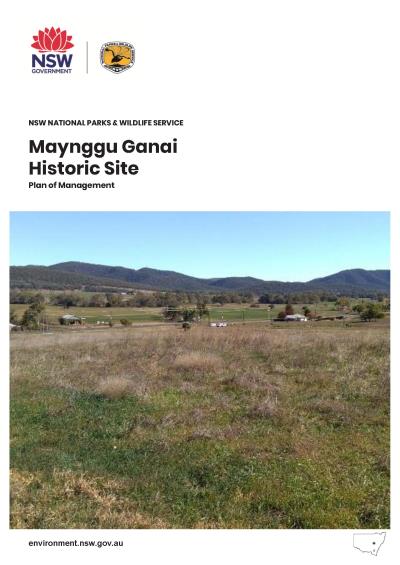 Maynggu Ganai Historic Site Plan of Management