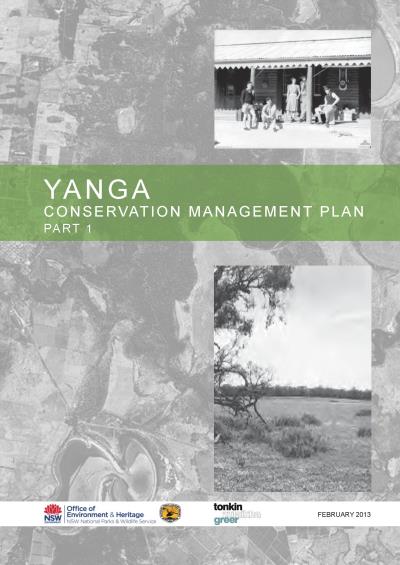 Yanga Conservation Management Plan