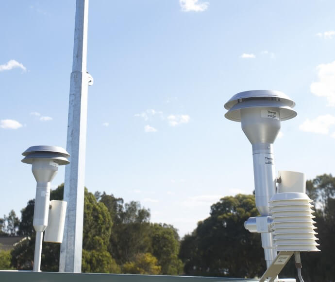 Newcastle Local Air quality monitoring station