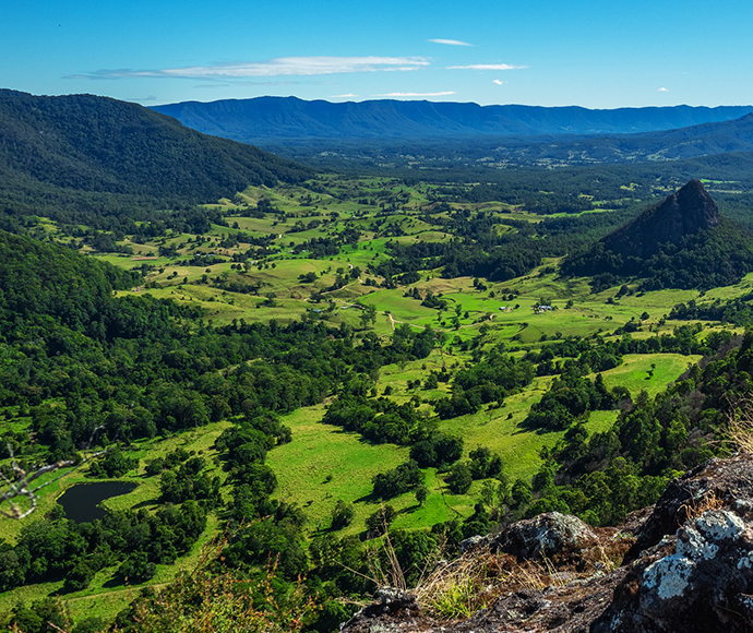 Wollumbin from Doon Doon